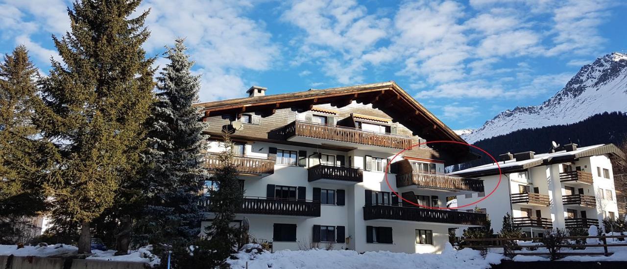 Ferienwohnung Helvetia 2. Stock Lenzerheide/Lai Exterior foto